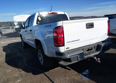 2022 Chevrolet Colorado 4Wd Short Box Wt from USA, damaged, VIN 1GCGTBEN0N1129864